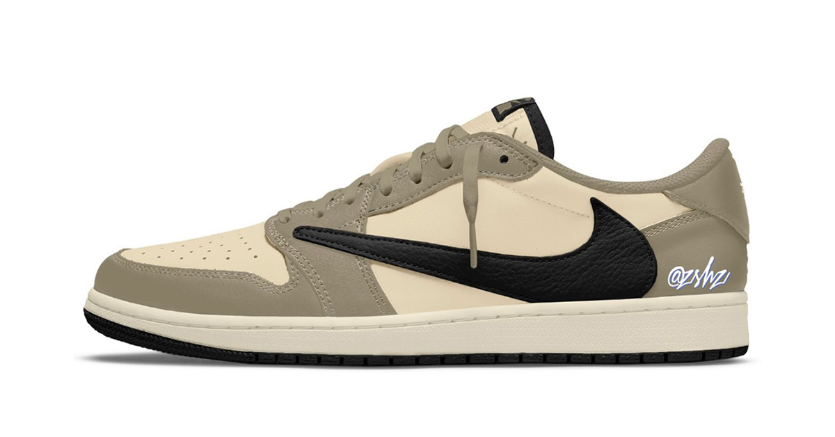 Für die Weihnachtssaison 2024 ist ein Travis Scott x Air Jordan 1 Low OG „Pale Vanilla“ geplant